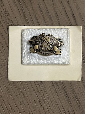 VTG Harley Davidson Owners Group Heritage HOG Vest Pin Jacket Hat Pin