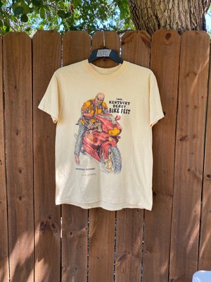 Vintage 2002 Bike Fest Kentucky Derby Roll Out T-shirt Size L