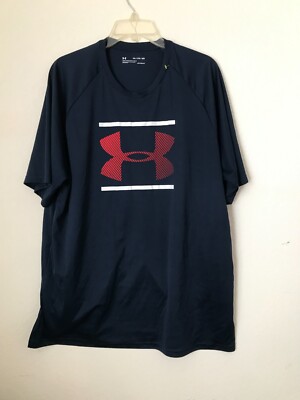 LOT OF 6: BIG MENS   TOMMY BAHAMA /UNDER ARMOUR T /& COCA COLA SHIRTS...SIZE XXL