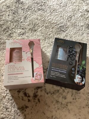 Vivo Per Lei Allure Mask Kit with Brush Sealed LOT OF 2