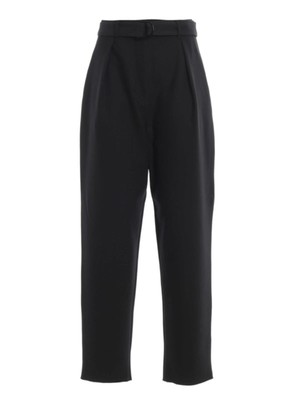 

MAXMARA Женские черные прямые брюки, Черный, 613608930000040
