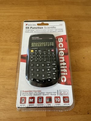 Scientific Calculator By Sentry 56 Function CA656 New Sealed Package