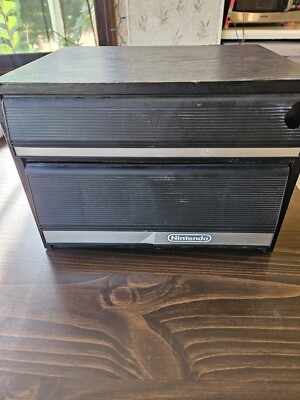 Nintendo NES 2-drawer 28 Game Holder & Controller Zapper Storage 