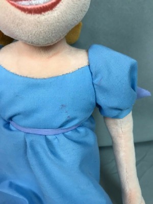 Disney Store Wendy Darling Doll Peter Pan Movie Stuffed Plush 21