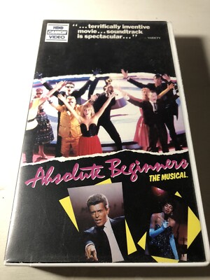 Absolute Beginners (1986) VHS Musical Romance David Bowie Eddie O Connell