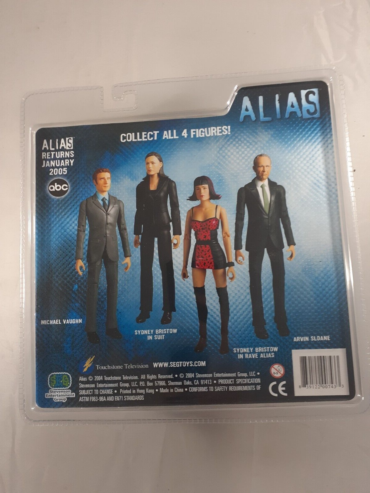 Alias Series 1 Sydney Bristow in Suit Action Figure