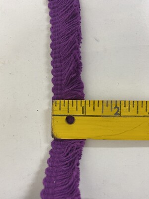 Purple 1970's VINTAGE WRIGHTS Sewing Tassel Trim