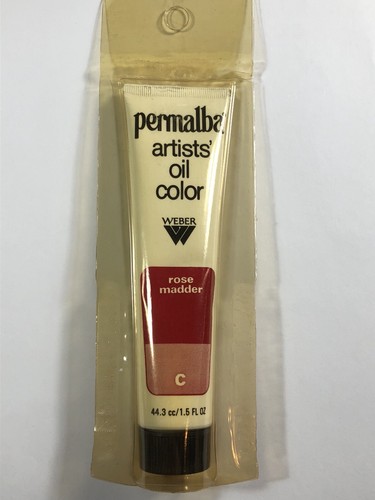 Vintage Permalba Artists Oil Paint Lot 8 Unopened NOS