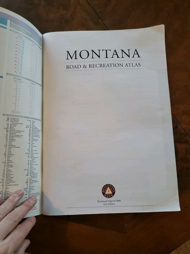 National Geographic Maps Benchmark Montana Road & Recreation Atlas, 1st Edition