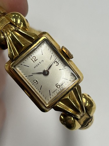 MOERIS 21 JEWELS K18 レディース時計　ジャンク Yahoo!オークション -「moeris モーリス」(レディース腕時計) の