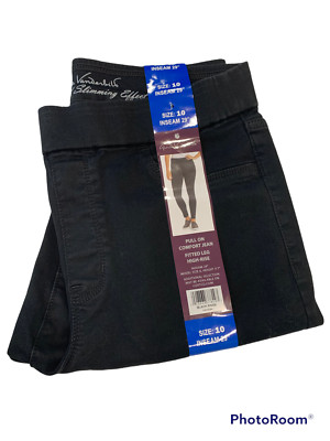 Gloria Vanderbilt Ladies  Pull-On comfort jean fitted leg, high rise pant 2