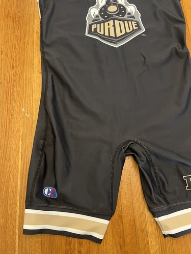 RARE Purdue Boilermakers Cliff Keen NCAA Wrestling Singlet Size Medium #11