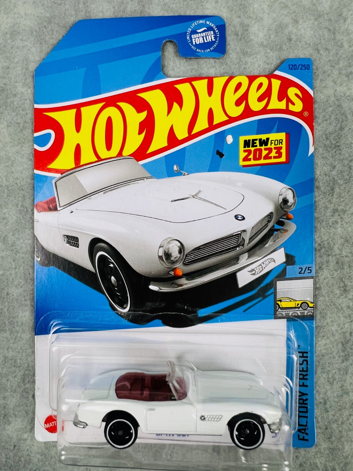 🇩🇪🇩🇪🇩🇪Hot Wheels BMW 507 White Factory Fresh H27