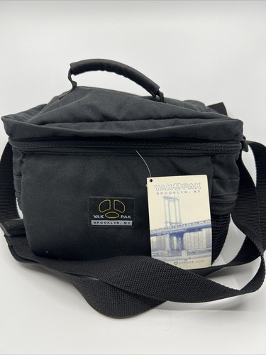 Vintage Yak Pak Bag Black 90s Never Been Used B12 | eBay