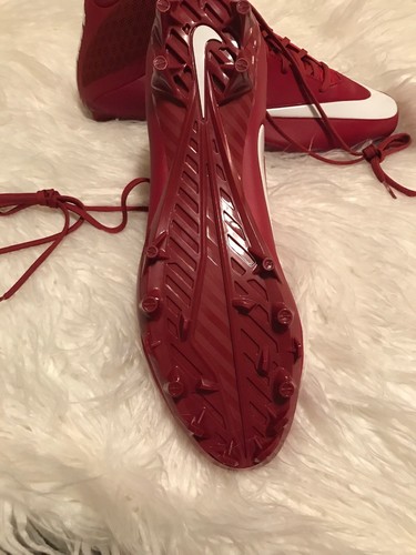 NWT Mens Nike Maroon Red Vapor (VPR) Football Cleats  Size 14 Model 847089-613