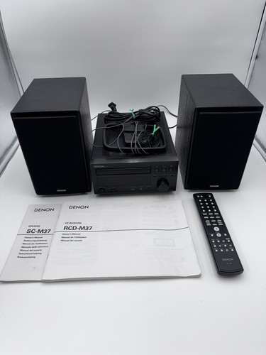Denon RCD-M37 DAB HiFi Amp CD Tuner M Denon 2-Way SC-M37