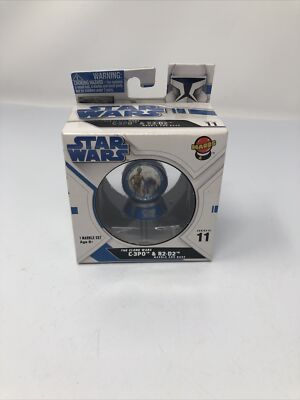 Star Wars Marbs Series 1 #11 The Clone Wars C-3PO & R2-D2 Marble Collectible