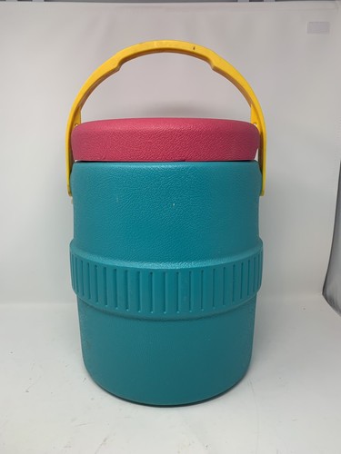 Vintage IGLOO Barrel of Fun 2 Gallon Jug Retro Party Dispenser Cooler