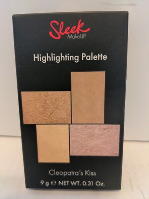 Sleek MakeUP Highlighting Palette - Cleopatra's Kiss - New Box .31 oz
