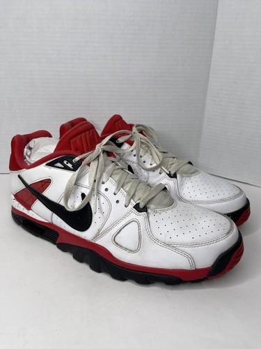 Nike Air Trainer SC II Mens 11.5 White/Red/Black Bo Jackson 488059-106 Rare Nike Air Trainer Classic Bo Jackson 488059-106 Fire Red  main image 4