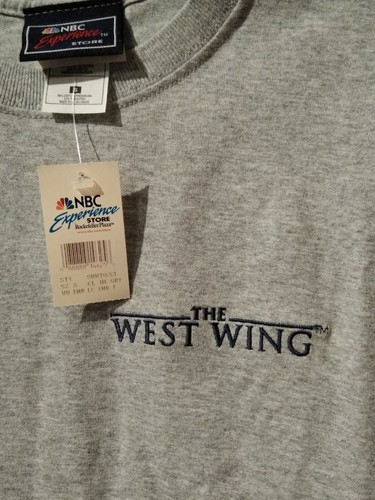 NWT Vintage The West Wing T-Shirt Sz. Sm From NBC Experience Store