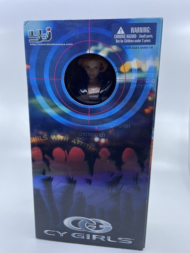 CY GIRLS 3/4 Collectible Figure　JET Blue Box Cy Girls Agent Jet Collectible Full Poseable Figure