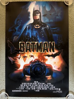 Batman Tim Burton Michael Keaton Joker Movie Art Print Poster Mondo Nick Runge