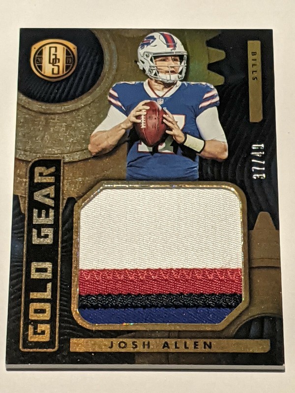 2020 Panini Gold Standards Football Checklist Buffalo Bills Football