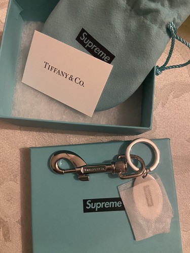 Supreme Tiffany & Co. キーホルダー　キーチェーン Supreme Tiffany & Co. Return to Tiffany Oval Tag Keyring