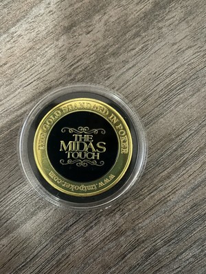 The Midas Touch Card Protector Texas Hold em Holdem Poker Card Guard