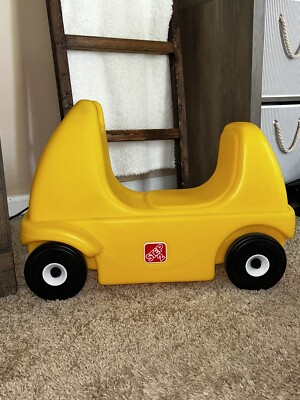 Step 2 Up & Down Roller Coaster Yellow Replacement Ride On (Car ONLY -NO TRACKS)