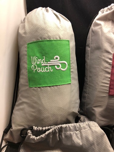 Wind Pouch GO Inflatable Hammock Couch Windbed Cloud Air Chair Sofa Bed 4 Avail