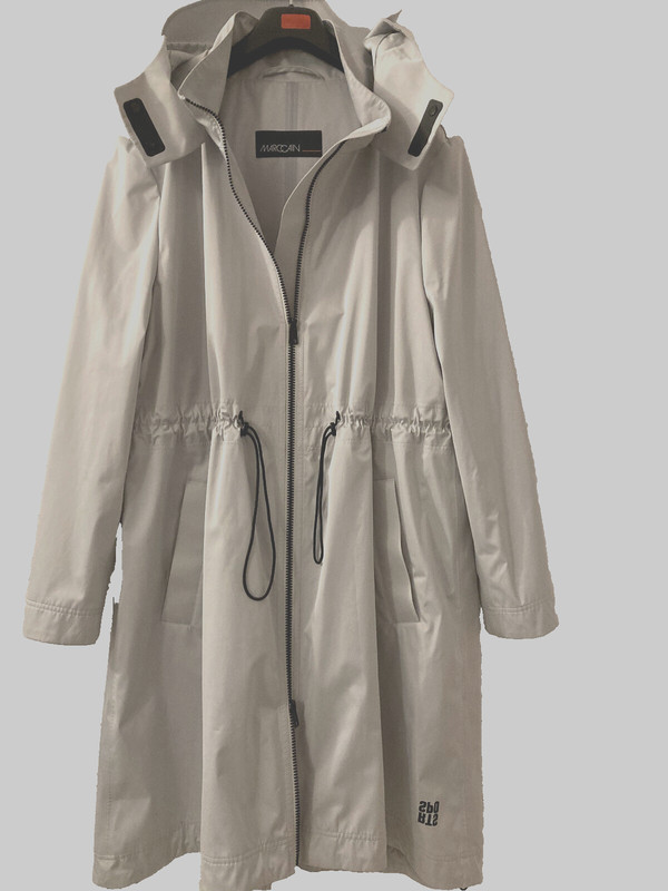 Sportiv-Edler Parka, Marc Cain, Helles Silbergrau, N6 (42/44)