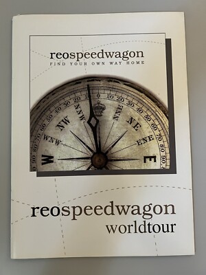 REO Speedwagon Tour Book Concert Program Find Your Own Way Home 2007