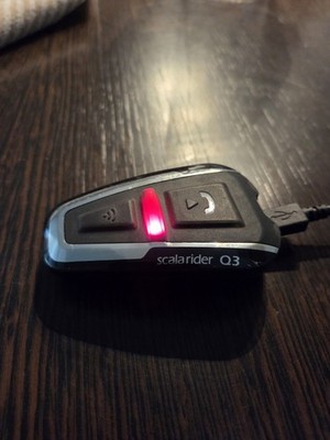 Cardo Scala Rider Q3 Solo Gerät Ohne Zubehör