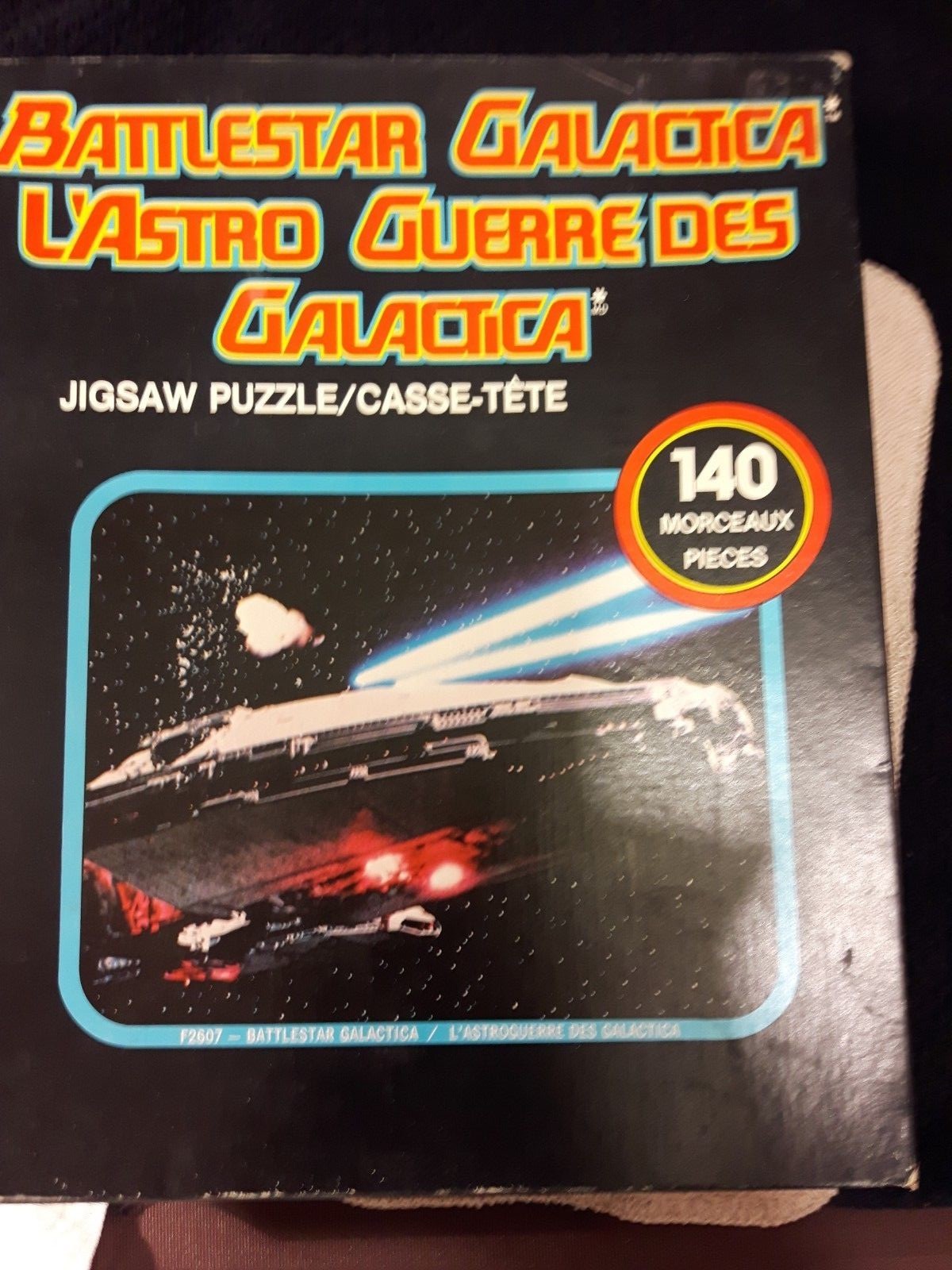 Vintage Puzzle Lot - BattleStar Galactica,Star Wars,He Man,The Hulk,Spider Man