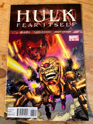 Hulk #38 Cover A Fear Itself Tie-In Vs the Thing 2008