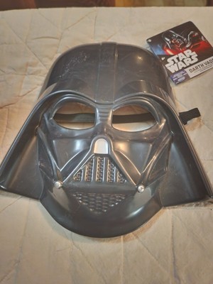 Darth Vader Halloween Mask Star Wars Youth Child 10.25 Inch Black Adjustable 