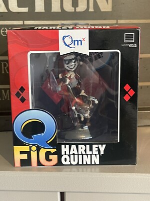 Loot Crate Exclusive QMX Batman Harley Quinn Q-FIG Figure Adult Collectible  