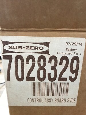 Sub-Zero control board assembly