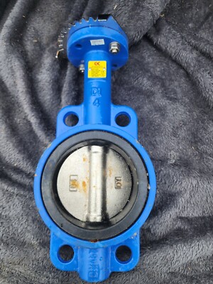 C&C Wafer Butterfly Valve,  Size 4'', Brand New