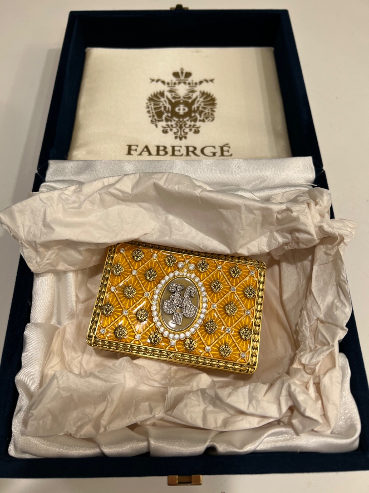 【入手困難】FABERGE ファベルジェ 　オルゴール　ジュエリーボックス Faberge trinket box (NEW) in original box | eBay