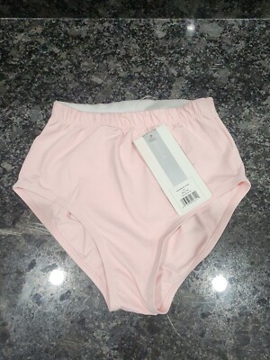 Danskin Team Girls Size XL (14-16) Petal Pink Heavyweight Trunks NWT
