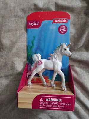 Schleich Bayala Rainbow Unicorn White Horse Toy Figure New #70572