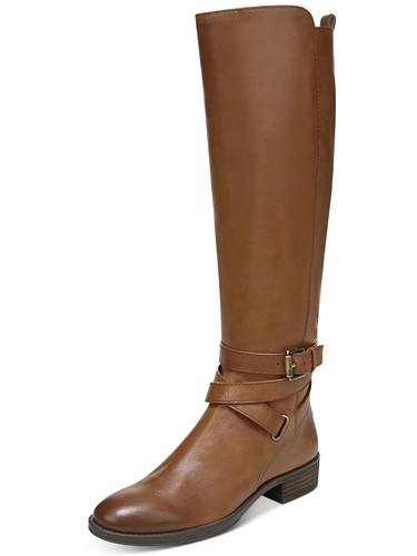 

Кожаные сапоги до колена Sam Edelman Pansy с круглым носком, виски, 41 евро, США 11, Whiskey