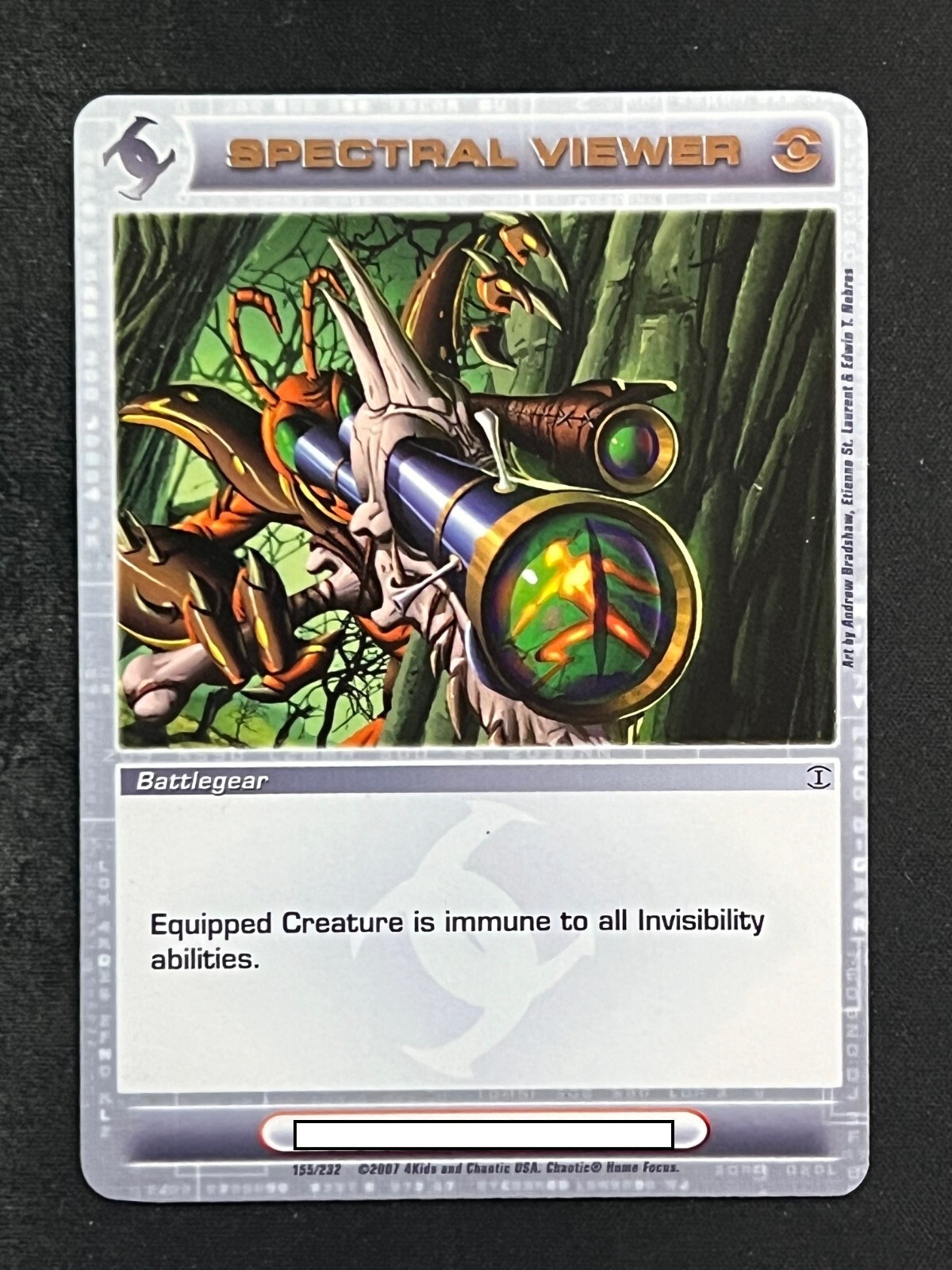 Chaotic 155/232 Spectral Viewer Copper Letters Rare
