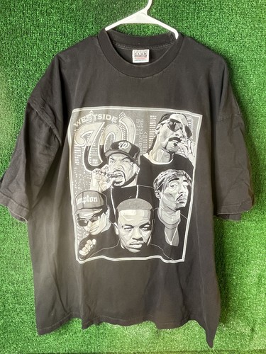 West Side Connection Short Sleeve Black T-Shirt Size 3XL pro