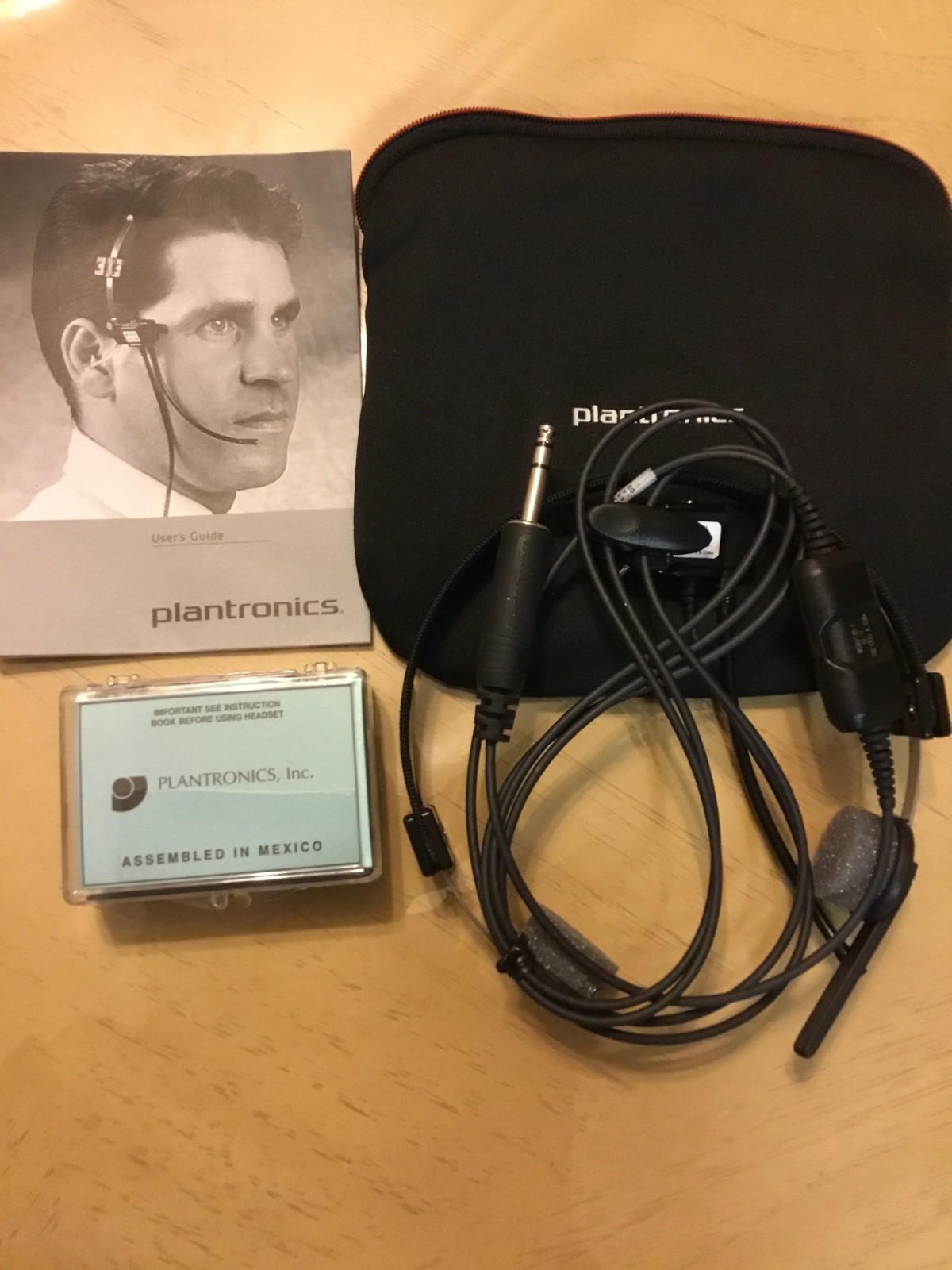 Plantronics MS50/T30 Aviation Headset /Earpiece new One plug のeBay公認海外