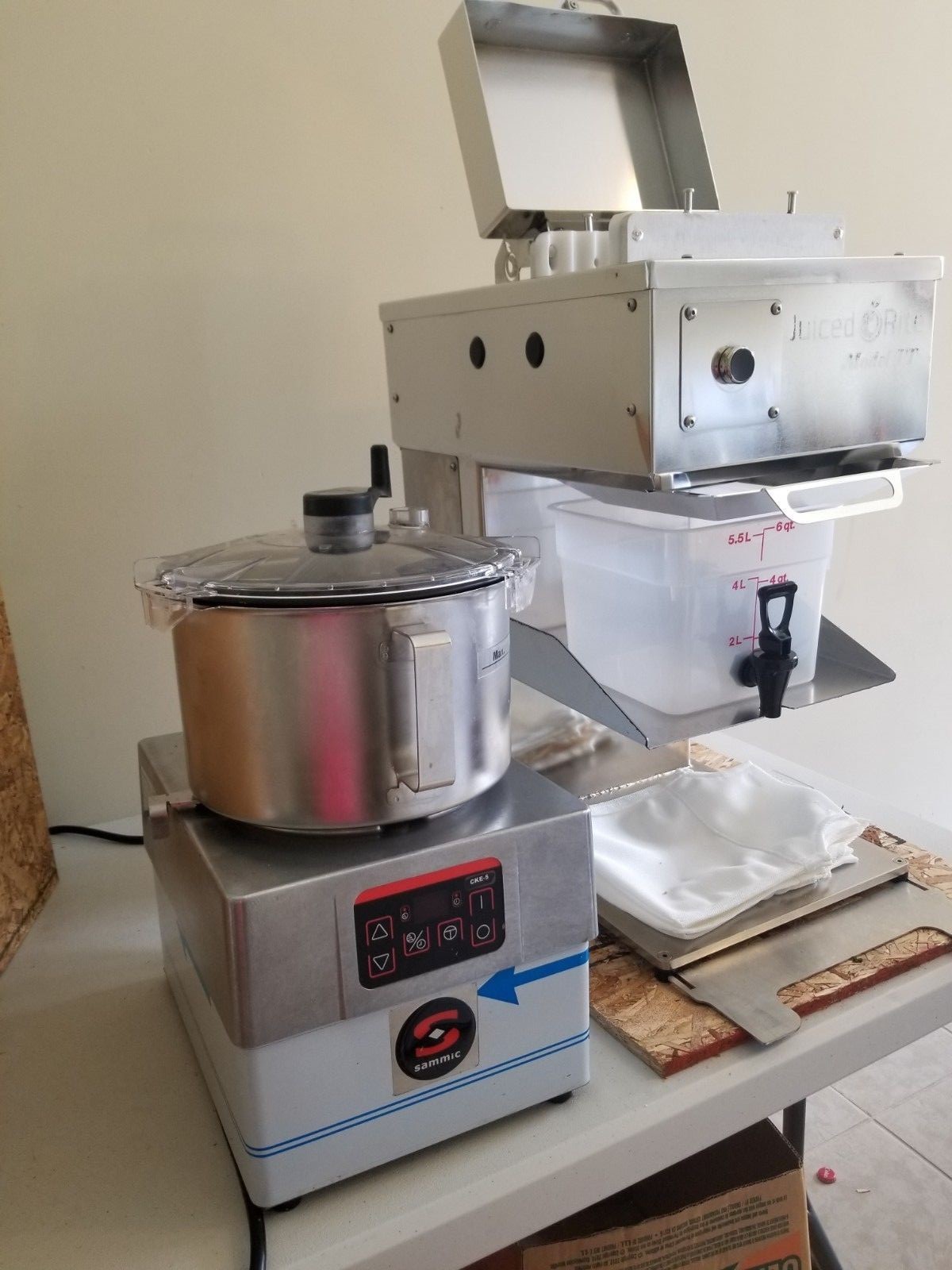 2018 JUICED RITE COLD PRESSED JUICER