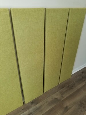 Narrow Sound Absorbing Acoustic Wall Panels - SET OF 6